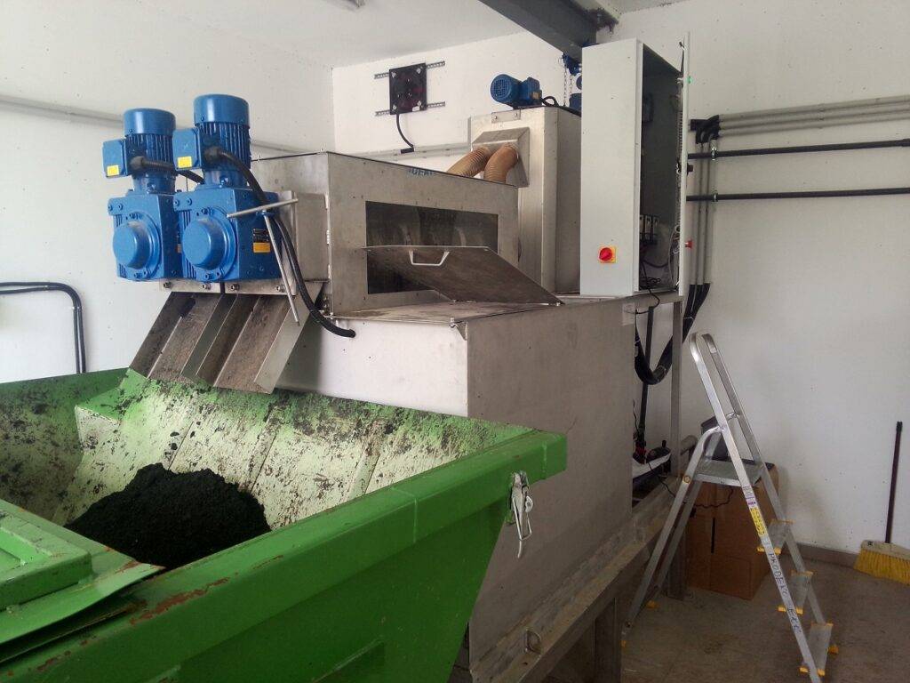 ekoton multi disk screw press dehydrator