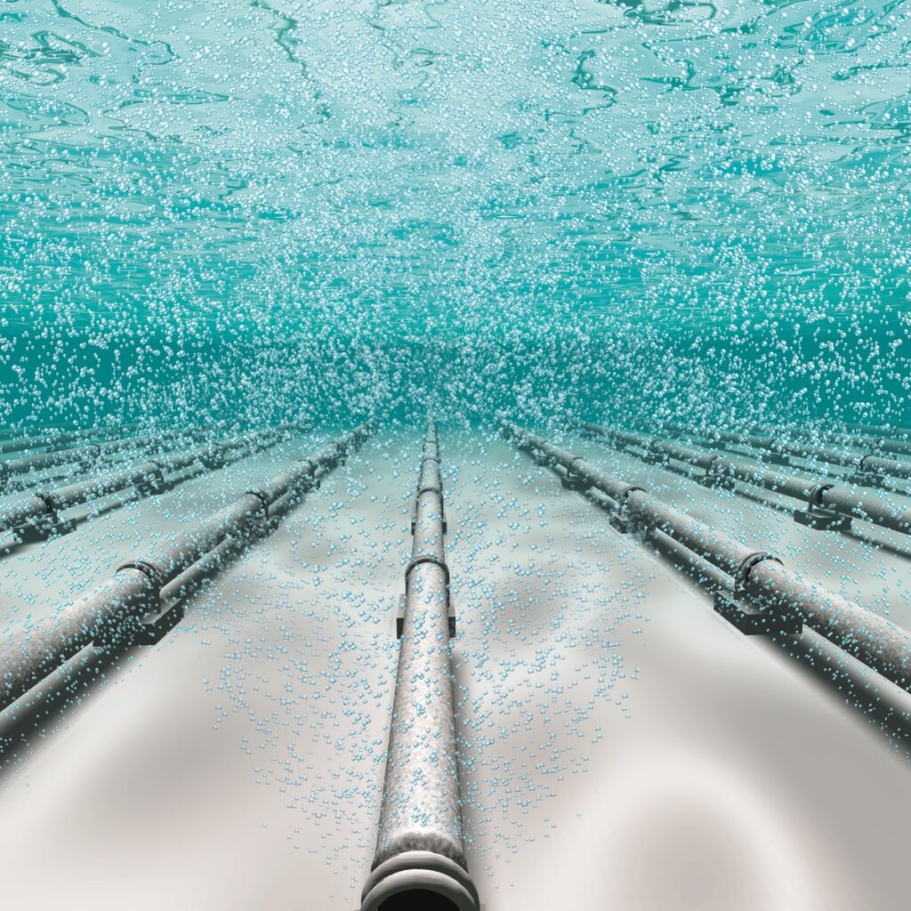 Esmil tube air diffusers